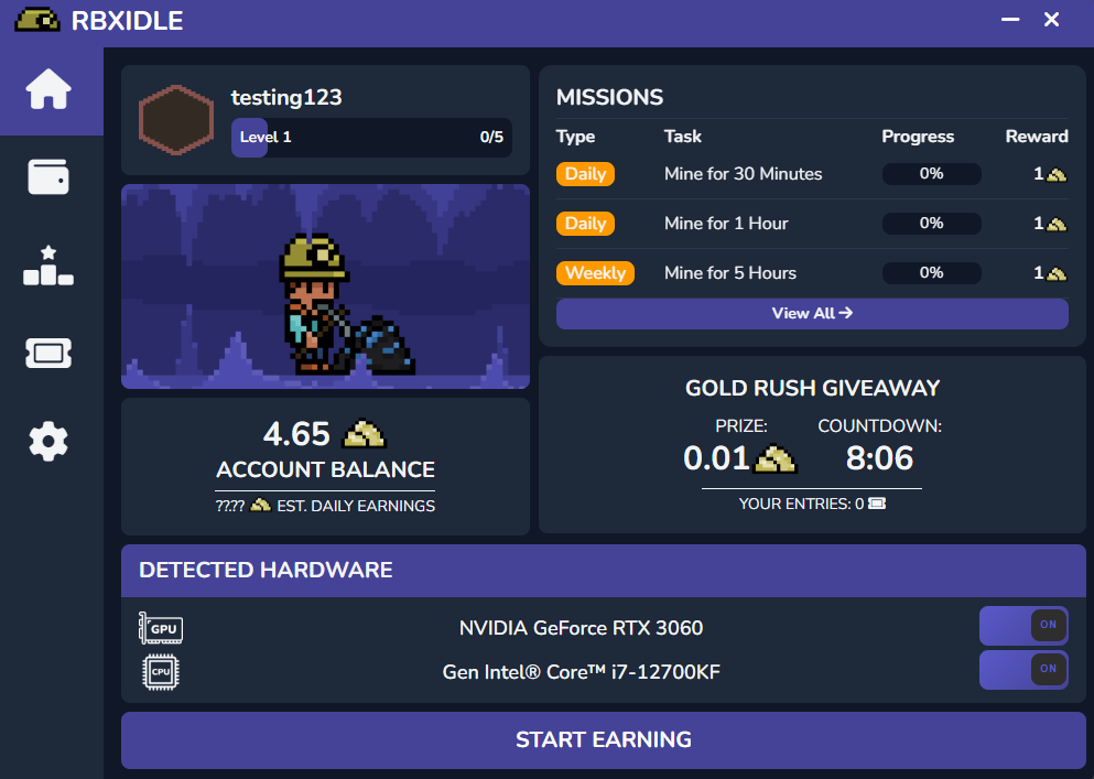 RBXIDLE Homepage